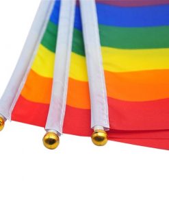 50 pcs Geminbowl Rainbow flag Hand Waving Gay Pride LGBT parade Les Bunting 14x21cm Geminbowl Brand e581b651 cb7d 4a20 8a61 1cb158c2cff1 - Omnisexual Flag™