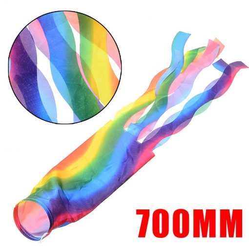 New Outdoor Wind Sock Flags Vivid Colorful Rainbow Wind Sock Sleeve Cone Test 70cm Festivals Caravan cd06906a c945 4a59 a57a 693cfc8a0010 - Omnisexual Flag™