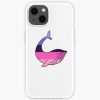 Omnisexual Pride Whale iPhone Soft Case RB1901 product Offical Omnisexual Flag Merch