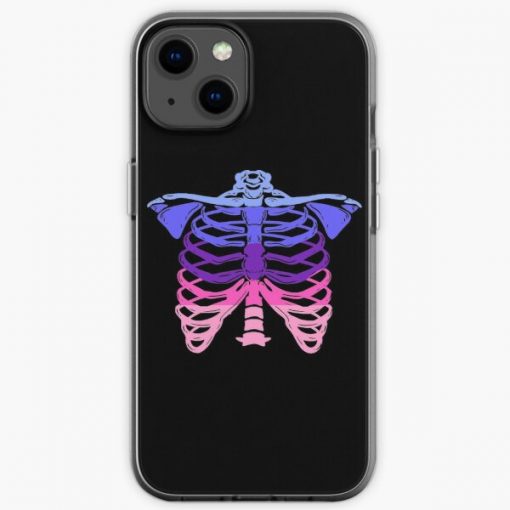 Omnisexual Ribcage Omnisexual Pride iPhone Soft Case RB1901 product Offical Omnisexual Flag Merch