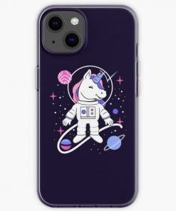 Omnisexual Unicorn In Space Omnisexual Pride iPhone Soft Case RB1901 product Offical Omnisexual Flag Merch