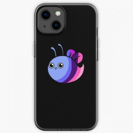 Omnisexual Bee In Space Omnisexual Pride iPhone Soft Case RB1901 product Offical Omnisexual Flag Merch