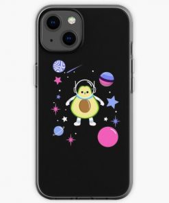 Omnisexual Avocado In Space Omnisexual Pride iPhone Soft Case RB1901 product Offical Omnisexual Flag Merch