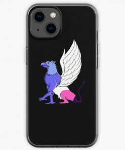 Omnisexual Pride Gryphon iPhone Soft Case RB1901 product Offical Omnisexual Flag Merch