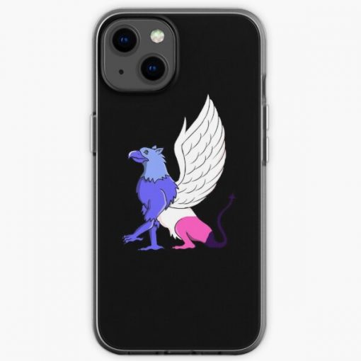 Omnisexual Pride Gryphon iPhone Soft Case RB1901 product Offical Omnisexual Flag Merch