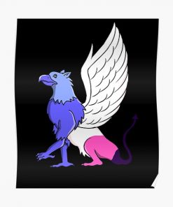 Omnisexual Pride Gryphon Poster RB1901 product Offical Omnisexual Flag Merch