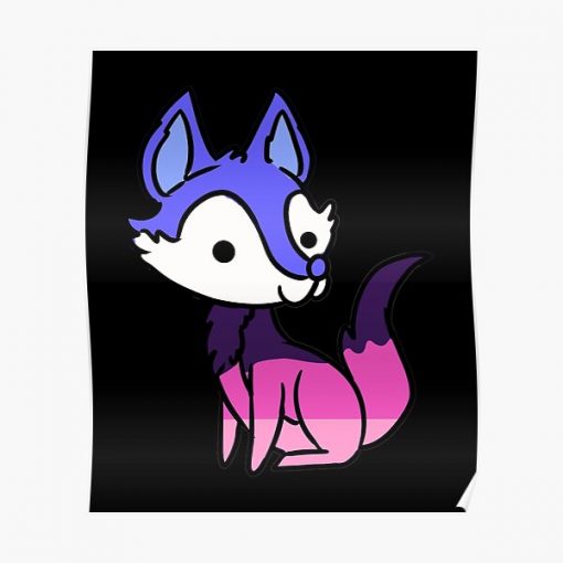 Omnisexual Pride Fox Poster RB1901 product Offical Omnisexual Flag Merch