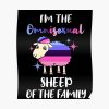 Im The Omnisexual Sheep Of The Family Omnisexual Pride Poster RB1901 product Offical Omnisexual Flag Merch