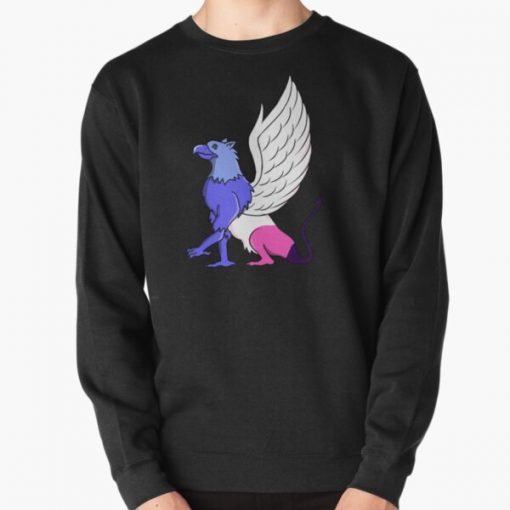 Omnisexual Pride Gryphon Pullover Sweatshirt RB1901 product Offical Omnisexual Flag Merch