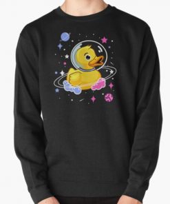 Omnisexual Duck In Space Omnisexual Pride Pullover Sweatshirt RB1901 product Offical Omnisexual Flag Merch