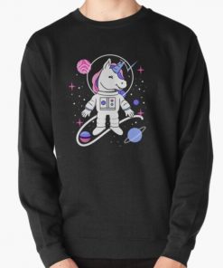 Omnisexual Unicorn In Space Omnisexual Pride Pullover Sweatshirt RB1901 product Offical Omnisexual Flag Merch