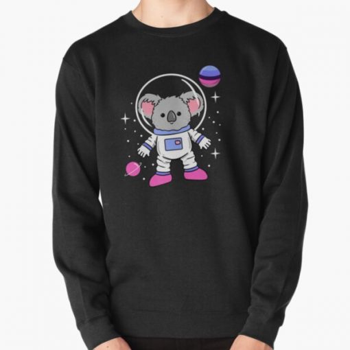 Omnisexual Koala In Space Omnisexual Pride Pullover Sweatshirt RB1901 product Offical Omnisexual Flag Merch