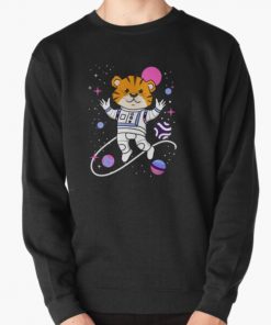 Omnisexual Tiger In Space Omnisexual Pride Pullover Sweatshirt RB1901 product Offical Omnisexual Flag Merch