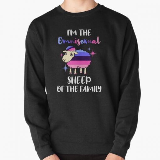Im The Omnisexual Sheep Of The Family Omnisexual Pride Pullover Sweatshirt RB1901 product Offical Omnisexual Flag Merch