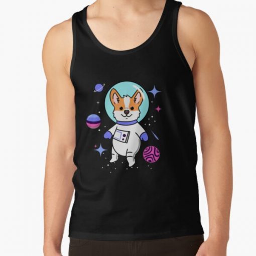 Omnisexual Corgi In Space Omnisexual Pride Tank Top RB1901 product Offical Omnisexual Flag Merch