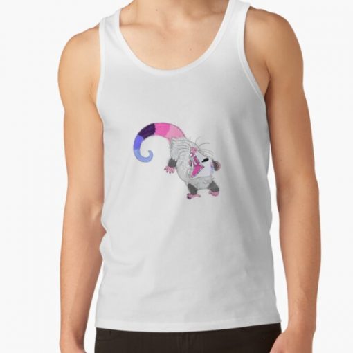Omnisexual Opossum! Tank Top RB1901 product Offical Omnisexual Flag Merch