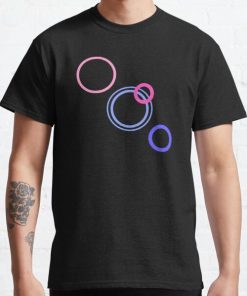 Stealth Omnisexual Pride Art Circles Print Classic T-Shirt RB1901 product Offical Omnisexual Flag Merch