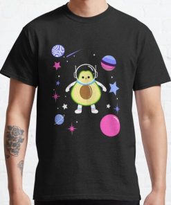 Omnisexual Avocado In Space Omnisexual Pride Classic T-Shirt RB1901 product Offical Omnisexual Flag Merch