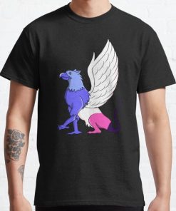 Omnisexual Pride Gryphon Classic T-Shirt RB1901 product Offical Omnisexual Flag Merch