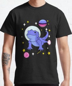Omnisexual Pride Bearded Dragon In Space Classic T-Shirt RB1901 product Offical Omnisexual Flag Merch