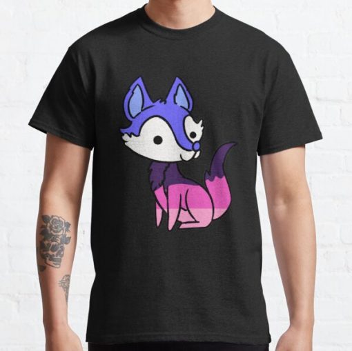 Omnisexual Pride Fox Classic T-Shirt RB1901 product Offical Omnisexual Flag Merch
