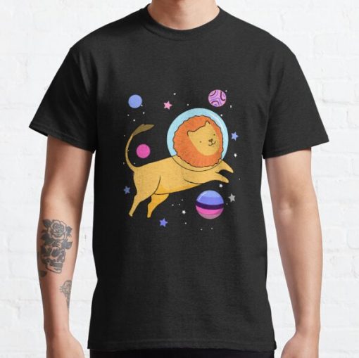 Omnisexual Lion In Space Omnisexual Pride Classic T-Shirt RB1901 product Offical Omnisexual Flag Merch