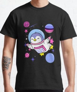 Omnisexual Penguin In Space Omnisexual Pride Classic T-Shirt RB1901 product Offical Omnisexual Flag Merch
