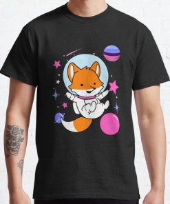 Omnisexual Fox In Space Omnisexual Pride Classic T-Shirt RB1901 product Offical Omnisexual Flag Merch