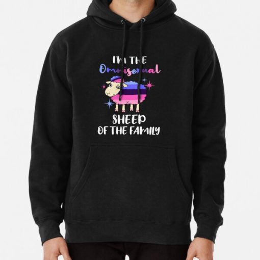 Im The Omnisexual Sheep Of The Family Omnisexual Pride Pullover Hoodie RB1901 product Offical Omnisexual Flag Merch