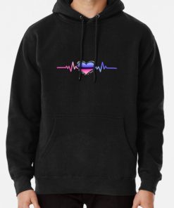 Omnisexual Heartbeat Omnisexual Pride Pullover Hoodie RB1901 product Offical Omnisexual Flag Merch