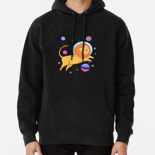 Omnisexual Lion In Space Omnisexual Pride Pullover Hoodie RB1901 product Offical Omnisexual Flag Merch