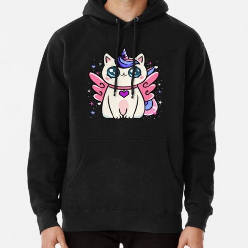 Omnisexual Caticorn Omnisexual Pride Pullover Hoodie RB1901 product Offical Omnisexual Flag Merch