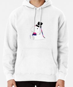 Omnisexual Pride Dinosaur w/ a Top Hat  Pullover Hoodie RB1901 product Offical Omnisexual Flag Merch