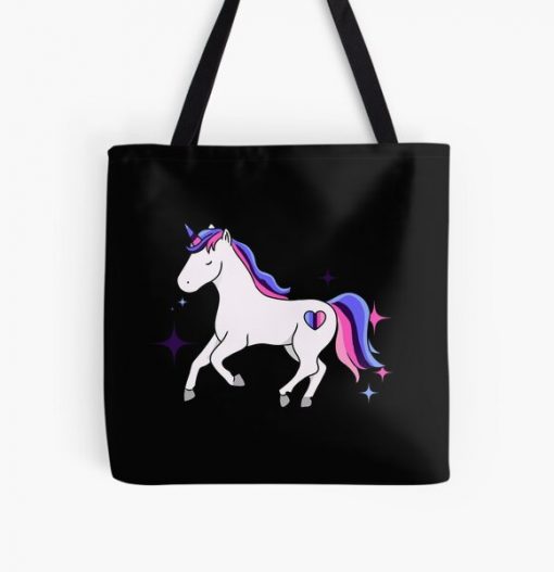 Omnisexual Pride Unicorn Omnisexual Pride All Over Print Tote Bag RB1901 product Offical Omnisexual Flag Merch