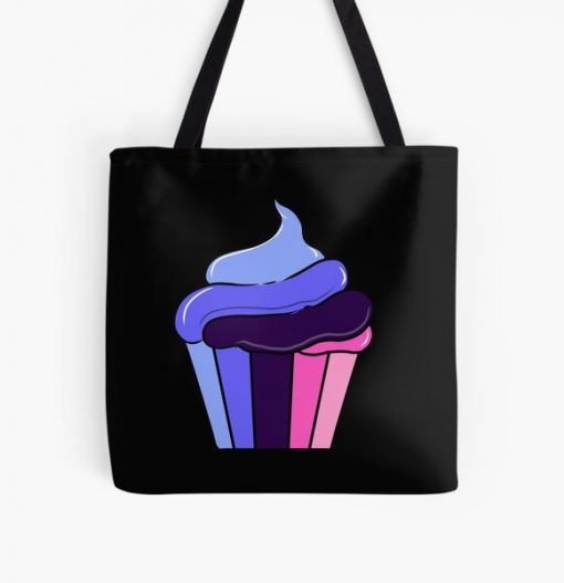 Omnisexual Cupcake Omnisexual Pride All Over Print Tote Bag RB1901 product Offical Omnisexual Flag Merch