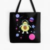 Omnisexual Avocado In Space Omnisexual Pride All Over Print Tote Bag RB1901 product Offical Omnisexual Flag Merch