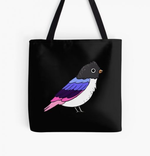 Omnisexual Bird Omnisexual Pride All Over Print Tote Bag RB1901 product Offical Omnisexual Flag Merch