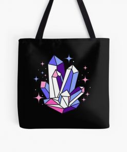 Omnisexual Pride Crystals Omnisexual Pride All Over Print Tote Bag RB1901 product Offical Omnisexual Flag Merch