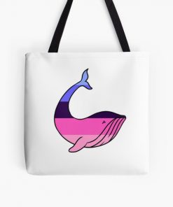 Omnisexual Pride Whale All Over Print Tote Bag RB1901 product Offical Omnisexual Flag Merch