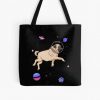 Omnisexual Pug In Space Omnisexual Pride All Over Print Tote Bag RB1901 product Offical Omnisexual Flag Merch