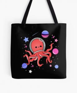 Omnisexual Octopus In Space Omnisexual Pride All Over Print Tote Bag RB1901 product Offical Omnisexual Flag Merch
