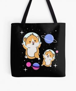 Omnisexual Hamster In Space Omnisexual Pride All Over Print Tote Bag RB1901 product Offical Omnisexual Flag Merch