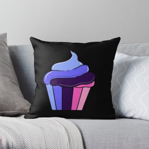 Omnisexual Cupcake Omnisexual Pride Throw Pillow RB1901 product Offical Omnisexual Flag Merch