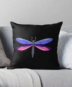 Omnisexual Pride Dragonfly Throw Pillow RB1901 product Offical Omnisexual Flag Merch