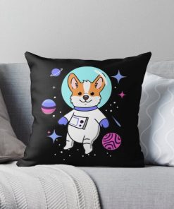 Omnisexual Corgi In Space Omnisexual Pride Throw Pillow RB1901 product Offical Omnisexual Flag Merch
