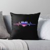 Omnisexual Heartbeat Omnisexual Pride Throw Pillow RB1901 product Offical Omnisexual Flag Merch
