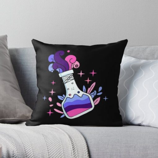 Omnisexual Potion Omnisexual Pride Throw Pillow RB1901 product Offical Omnisexual Flag Merch
