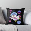 Omnisexual Penguin In Space Omnisexual Pride Throw Pillow RB1901 product Offical Omnisexual Flag Merch