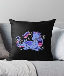 Omnisexual Dragon Omnisexual Pride Throw Pillow RB1901 product Offical Omnisexual Flag Merch