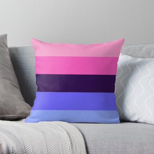 Omnisexual Flag Throw Pillow RB1901 product Offical Omnisexual Flag Merch